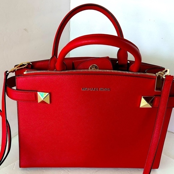 MICHAEL Michael Kors Handbags - Michael Kors NWOT Karla East West Satchel